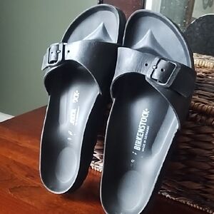 Birkenstock Milan EVA Black Slide Sandals 38